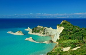 Cape Drastis with nearby islands